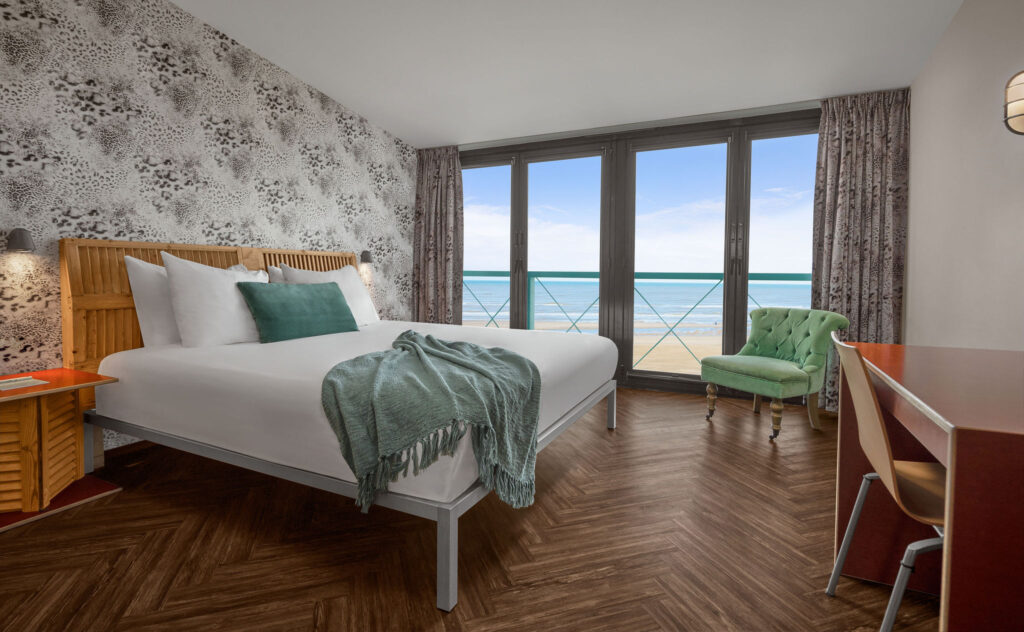 Kamer in het beachhouse hotel